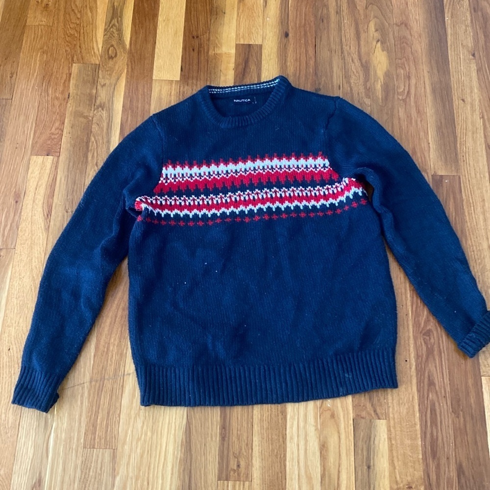 Nautica Men’s Blue Sweater Size S